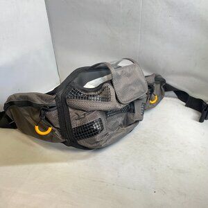 Inogen One G4 Carrying Hip Waist Bag Fanny Pack Breath Embroidery Grey EUC